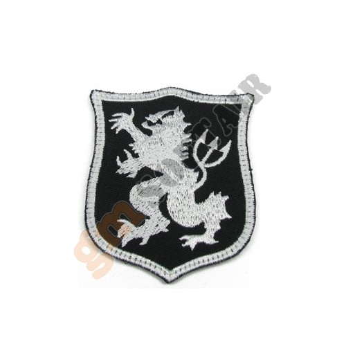 Patch Seal Gold Team Lion S BK Embroided (KA-AC-6063-BK King Arms)