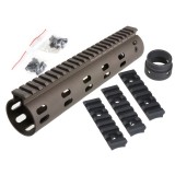 RIS Daniel Defense MFR da 9" TAN (DDMFR9-TAN MADBULL)