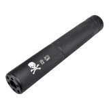 Silenziatore 200mm Nero Skull (HY-141F CYMA)