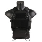 Combat Tactical Vest con Chest Rig Nero (EM7407B EMERSON)