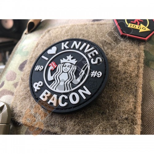 Patch 3D I love Knives and Bacon (JTG.KAB.SW JTG)