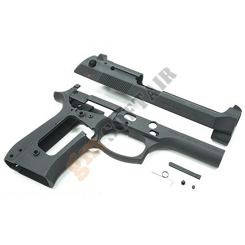 Aluminum Slide &amp; Frame for MARUI M9 Black (M92F-05(A) GUARDER)