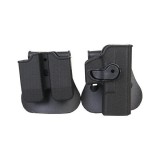 Set Fondina e Porta Caricatori per Glock Nero (BD6100B EMERSON)