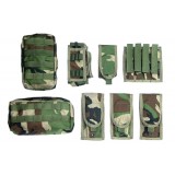 Ranger Armor Vest Woodland Tg. L (V-13C(WC)L GUARDER)