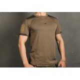 Blue Label UMP Frogmen Sport T-Shirt KHAKI (EMB9540KH EMERSON)