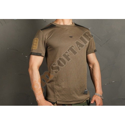 Blue Label UMP Frogmen Sport T-Shirt KHAKI (EMB9540KH EMERSON)