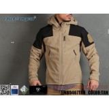 Blue Label Fierce Capture Triple Tech Jacket TAN tg. S (EMB9467 Emerson)