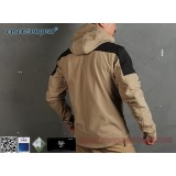 Blue Label Fierce Capture Triple Tech Jacket TAN tg. S (EMB9467 Emerson)