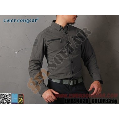 Blue Label Defender Tac-Shirt Grey Size S (EMB9402 Emerson)