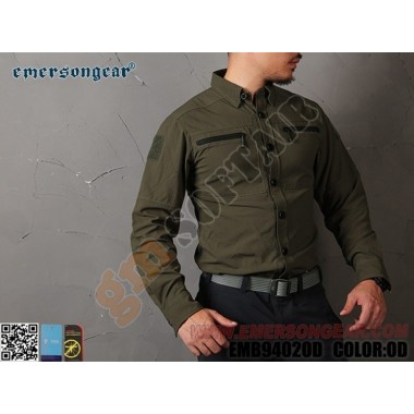 Blue Label Defender Tac-Shirt Olive Drab Size M (EMB9402 Emerson)