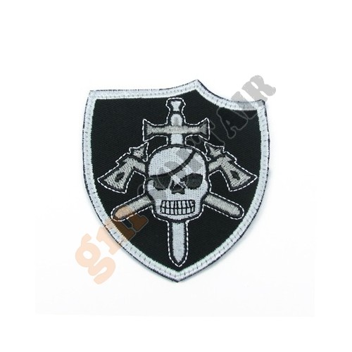 Patch Scudetto Seal Devgru Nera Ricamata (KA-AC-6065-BK King Arms)