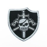 Patch Scudetto Seal Devgru Nera Ricamata (KA-AC-6065-BK King Arms)