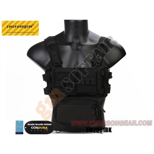 Micro Fight MK3 Chest Rig Nero (EM2961 Emerson)