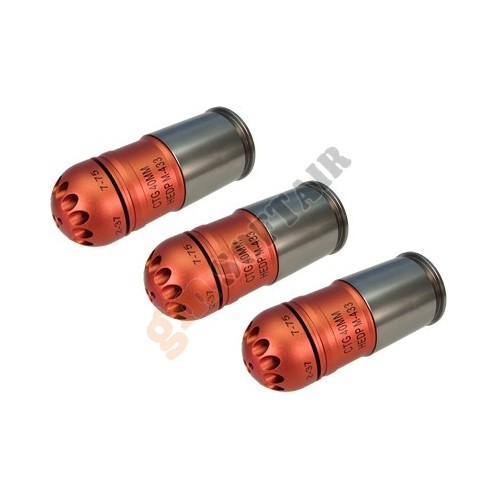 Set of 3 Granates M433 - 120bb (KA-CART-120R433-III King Arms)