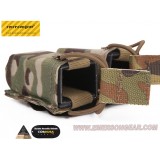 Double Pistol Magazine Pouch for SS Vest Coyote Brown (EM6374 Emerson)