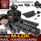 Rail Handguard M-Lok NITRO.Vo per P90 (153791 LAYLAX)