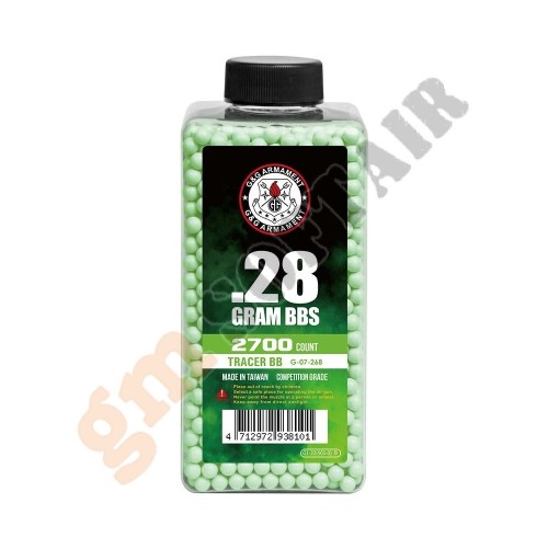 Bottiglia 0.28g Traccianti Green 2700bb (G-07-268 G&amp;G)