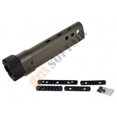 Paracanna M4 PRI GIII DELTA RAIL 9 inc OD (BU-PRIGIIID9ROD MadBull)