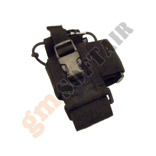 Porta Radio Regolabile MOLLE Nera (RP-1057 ROYAL)