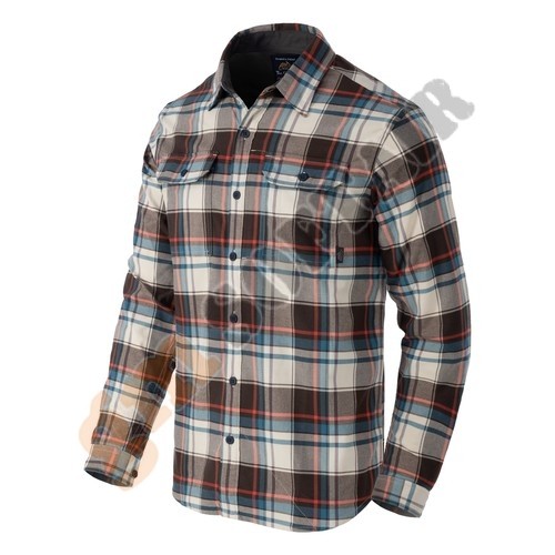 GreyMan Shirt - Foggy Meadow Plaid - tg. S (KO-GMN-NS Helikon-Tex)