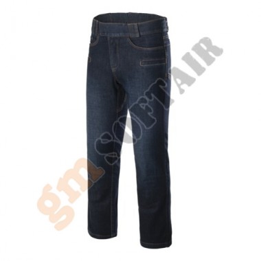 Greyman Tactical Jeans® - Denim Mid - Dark Blue - Size L (SP-GTJ-DD Helikon-Tex)