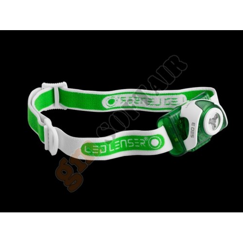 SEO3 Headlight Green (6103 LED LENSER)