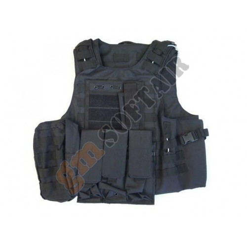 Body Armor with Pouches Black (GIUKV002B GM)