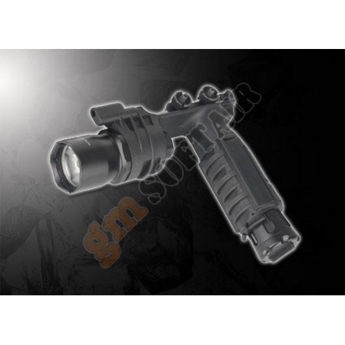 eM910A Flashlight Foregrip Black (EX202 ELEMENT)