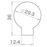 Buffer Tube M4 Alleggerito a 12 Posizioni (184009 First Factory)