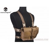 Lightweight Tactical Chest Rig Coyote Brown