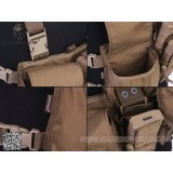 Lightweight Tactical Chest Rig Coyote Brown