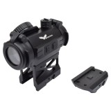 Red Dot with 1'' Riser Black (JS-BD01)