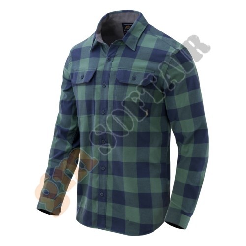 GreyMan Shirt - Foggy Meadow Plaid - tg. S (KO-GMN-NS Helikon-Tex)