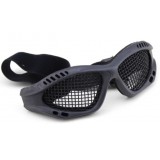 Tactical Goggles - Steel Mesh - Black (GG-MA-01-BK Wosport)