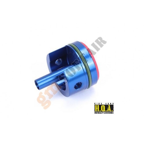 Testa Cilindro Alluminio Blu per AUG (KA-04-12 King Arms)