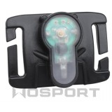 MOLLE Webbing Tactical Signal Light - TAN - Led BLU (LT-06-T-B Wosport)