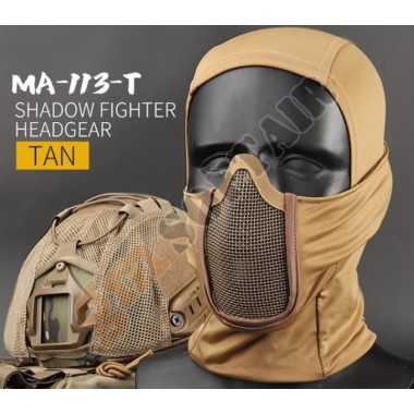 Shadow Fighter Mask - TAN (MA-113-T WOSPORT)