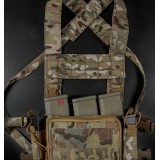 Pannello MOLLE per Chest Rig - Coyote Brown (VE-87-ACC-04-CB Wosport)