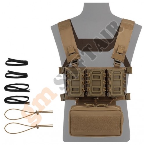 D3CRM Tactical Chest Rig - Ranger Green (VE-87-SET-01-RG Wostport)