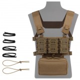 D3CRM Tactical Chest Rig - Ranger Green (VE-87-SET-01-RG Wostport)