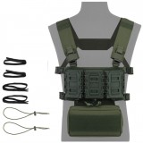 D3CRM Tactical Chest Rig - Ranger Green (VE-87-SET-01-RG Wostport)