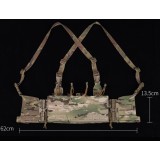 Laser Cut Chest Rig - Coyote Brown (VE-91-CB Wostport)