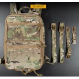 WST Variable Capacity Tactical Backpack II - Coyote Brown (WST-BP02-CB Wosport)