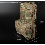 WST Variable Capacity Tactical Backpack II - Coyote Brown (WST-BP02-CB Wosport)