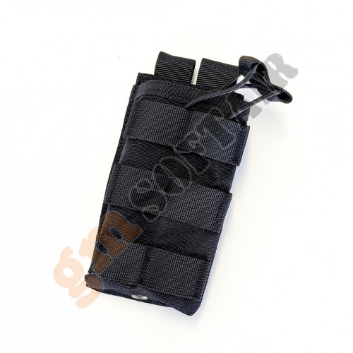 Single Mag Pouch - Open Top - Black (WT0014 WADSN)