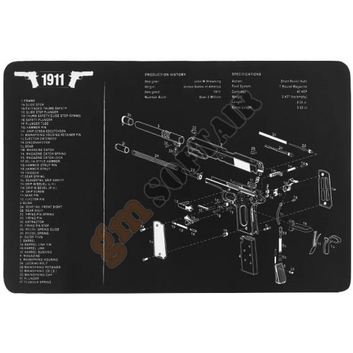 Mouse / Work PAD - AR-15 - 91x30 cm (WA2006 WADSN)