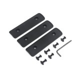 M-Lok Wedgelok Rail Cover (4x) - Black (MP02069 MP)