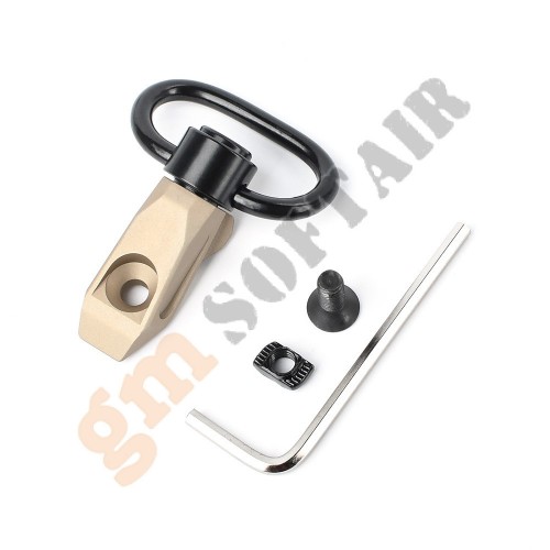 Anello Porta Cinghia Link Angled QD - Black (ME04048 METAL)