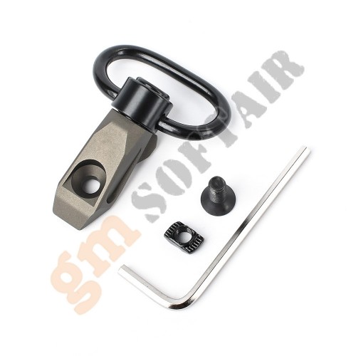 Anello Porta Cinghia Link Angled QD - TAN (ME04048 METAL)