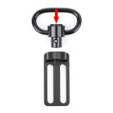 Anello Porta Cinghia 2 to 1 Point QD (1 inch) - Black (ME04047 METAL)